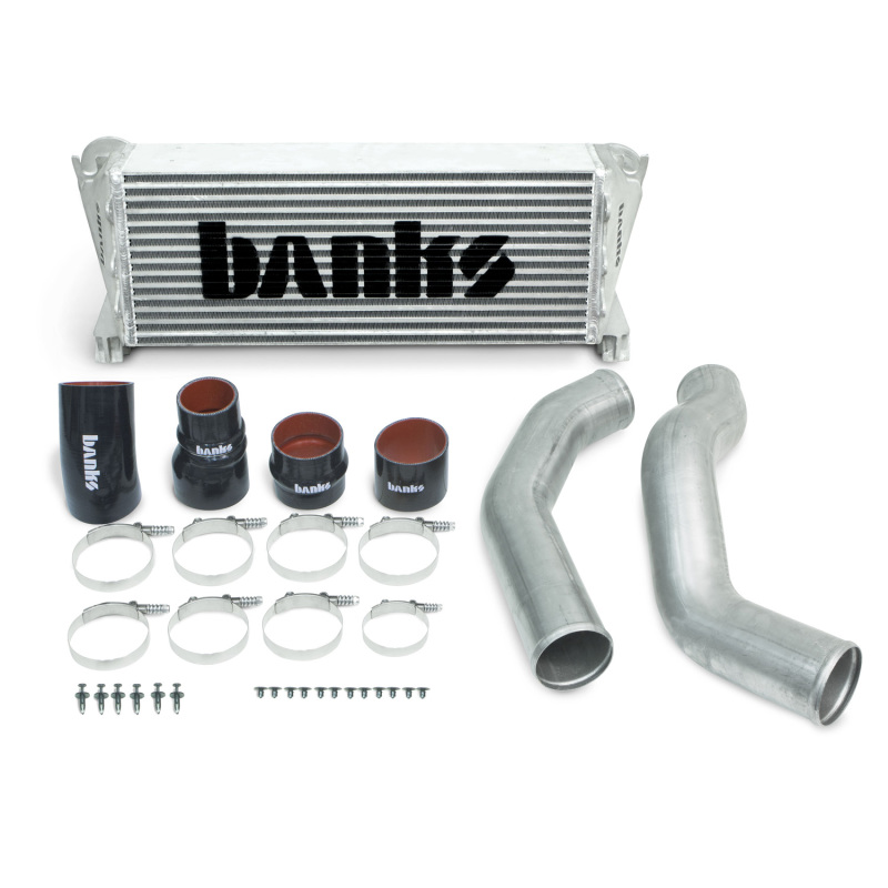 Ram 3500 Intercooler System - Banks Power - Techni-Cooler - Raw - `13-`18